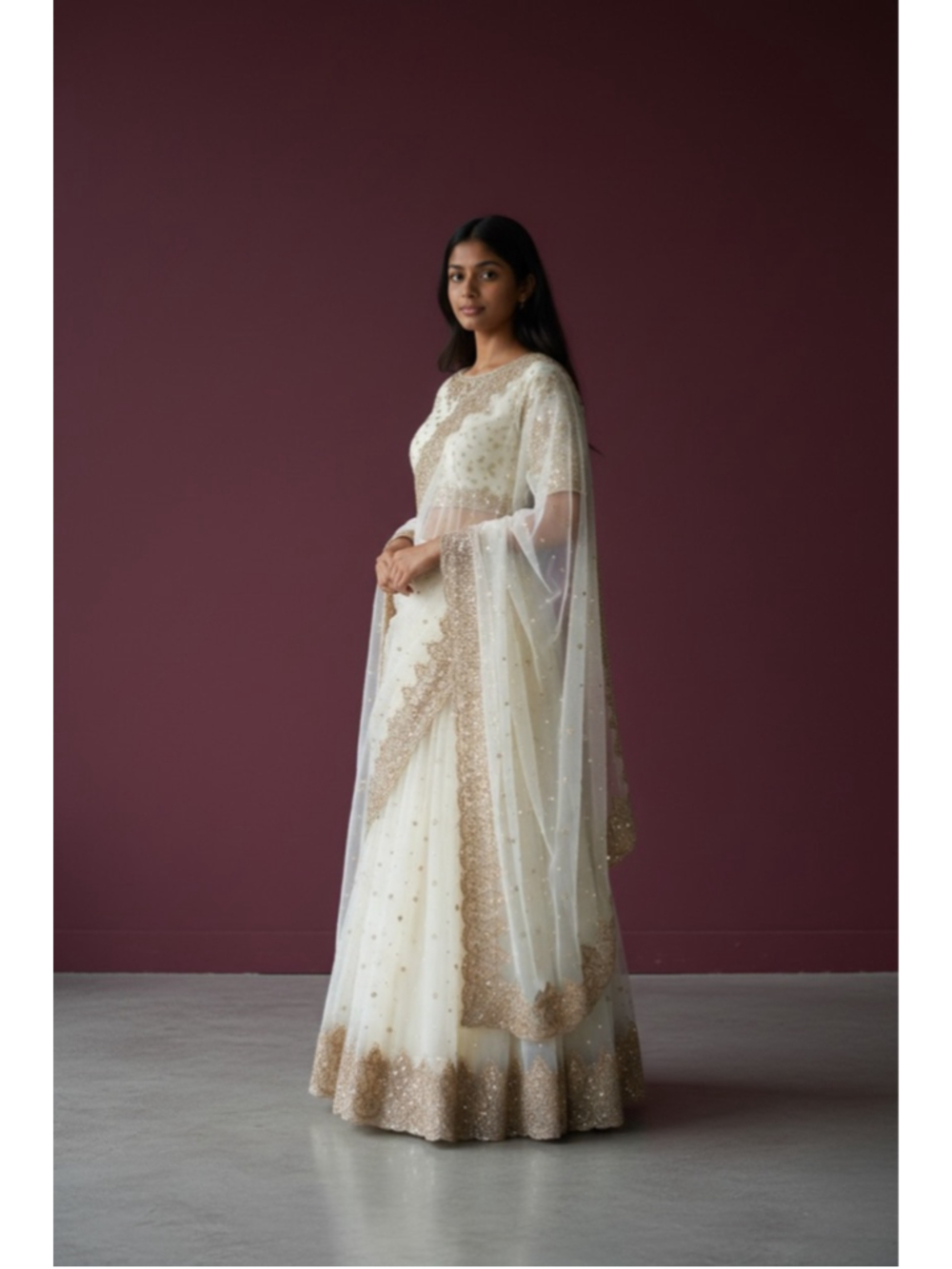 Authentic Indian Bridal Lehenga Skirt Set by Bombay Store Punjab India